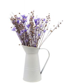Sušené květiny do vázy MODRÁ ROMANCE