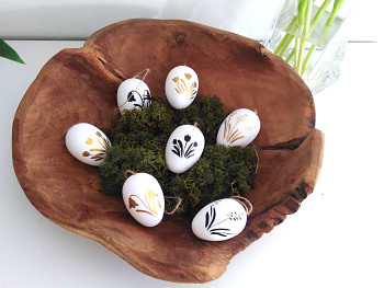 Velikonoční vajíčka MODERNÍ MOTIVY