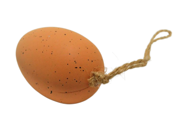 Velikonoční vajíčko KROPENATÉ HNĚDÉ
