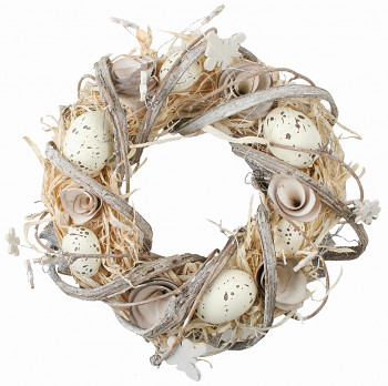 Velikonoční věnec PŘÍRODNÍ