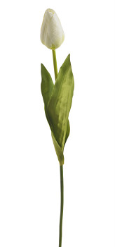 Umělý tulipán bílý